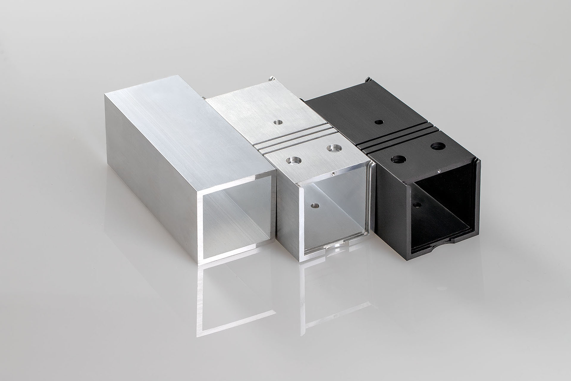 Eloxaltechnik Eggingen | Produktfotografie | Aluminium