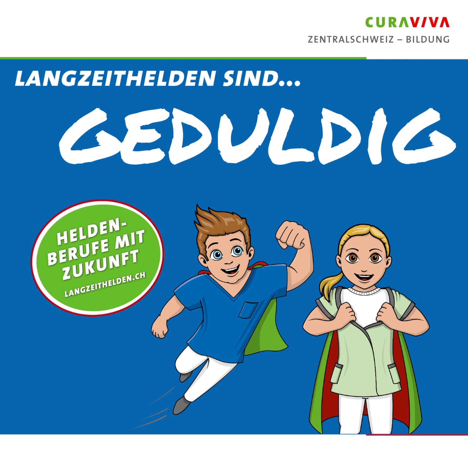 CURAVIVA Zentralschweiz – Bildung | Social Media | Kampagne Langzeithelden sind...
